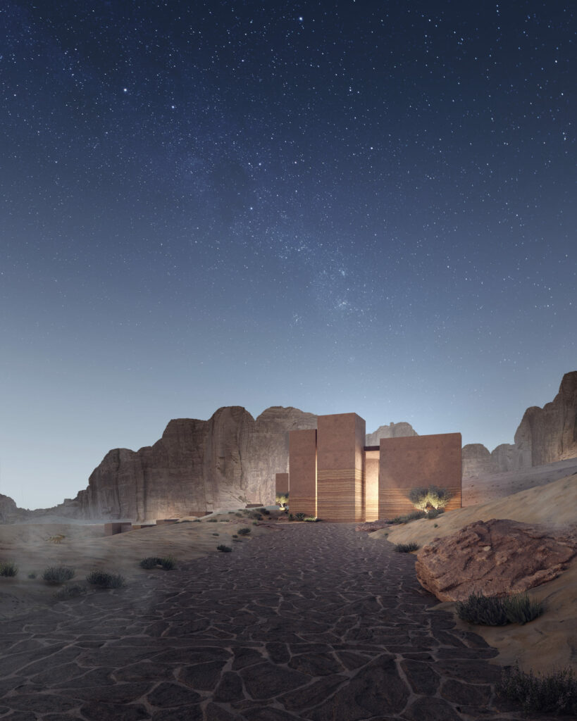 Eco-desert Hotel – Caprini & Pellerin